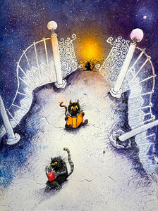 Neil Gaiman's Heaven - original artwork