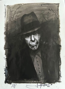 Leonard Cohen AP fine art